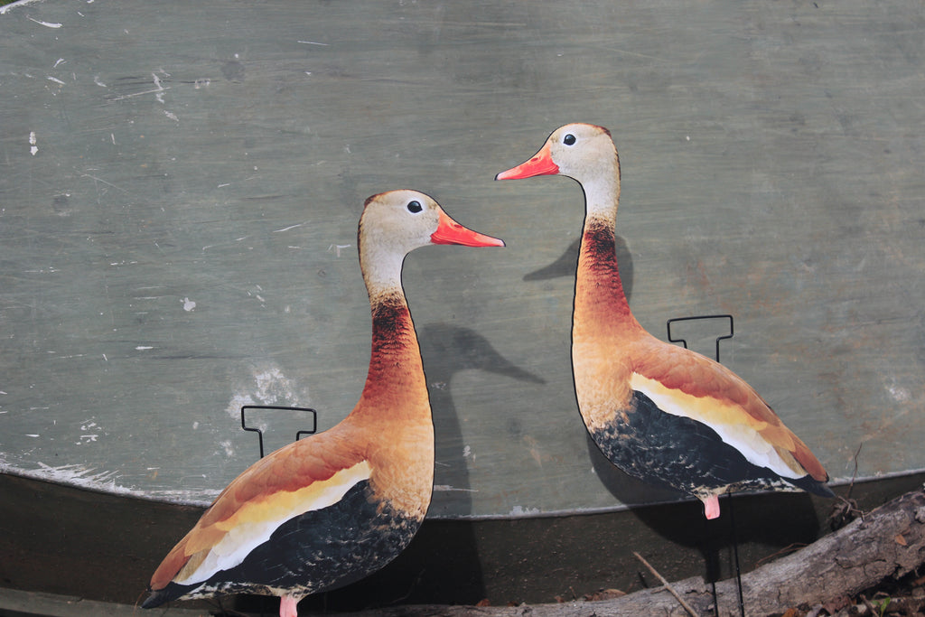 Black-Bellied Whistling Duck Silhouette Decoys - 1 Dozen